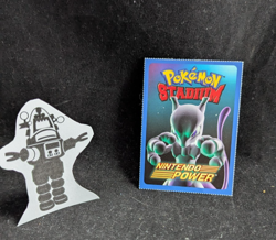 2000 Nintendo Power Pokemon Stadium Mewtwo Insert Card Unused Rare - Image 1