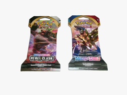 2 Pack of Pokemon Cards -SWORD & SHEILD/ REBEL CLASH 10 CARDS Each PK NEW SEALED - Image 2