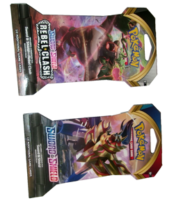 2 Pack of Pokemon Cards -SWORD & SHEILD/ REBEL CLASH 10 CARDS Each PK NEW SEALED - Image 4