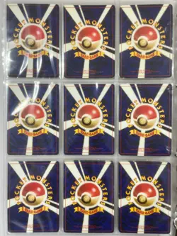 Lot 40 Vintage Japanese Pokemon Card Set MP LP Holo Old Back Entei Suicune - Image 4