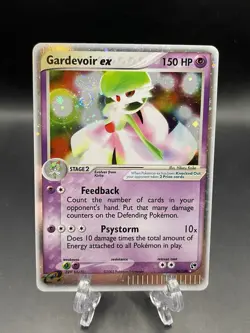 Pokemon Gardevoir EX Sandstorm Holo Card 96/100 NM! SWIRL - Image 1