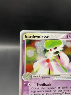 Pokemon Gardevoir EX Sandstorm Holo Card 96/100 NM! SWIRL - Image 2