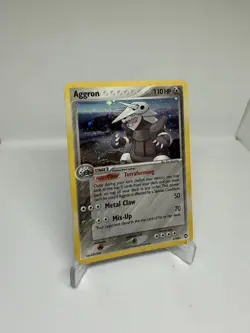 Pokemon TCG Aggron Holo Rare Card 1/108 Power Keepers Series - Image 3