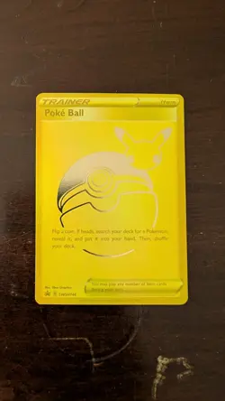 Pokemon Poke Ball Trainer Promo Full Art Foil Card SWSH146 Sword & Shield - Image 1