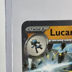 2023 Pokemon SVP EN #017 Lucario EX Black Star Promo Card NM - Image 2