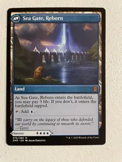 Sea Gate Restoration // Sea Gate, Reborn ZNR NM MTG - Image 2