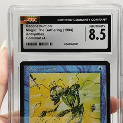 MTG - Antiquities - Reconstruction - Graded - CGC 8.5 - Vintage - Image 3