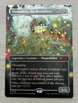 Morophon, the Boundless (Double Rainbow Foil) (Secret Lair #1896) MTG - Image 1