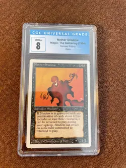 Nether Shadow, Revised, Graded (CGC 8), MTG, Vintage, Legacy, Commander - Image 3