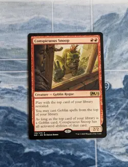 Magic the Gathering MTG - Conspicuous Snoop - Core Set 2021 - Image 1