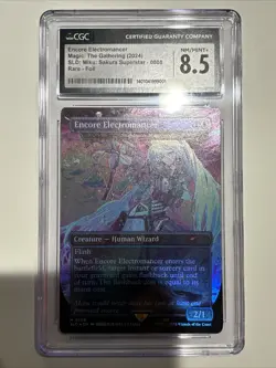 Rare Magic The Gathering Encore Electromancer Hatsune Miku Secret Lair Foil CGC - Image 5