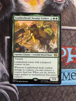 MTG Leatherhead, Swamp Stalker [TMT - 117] - NM [Normal] - Image 1