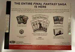Magic The Gathering Final Fantasy Bundle WOTC 9 Play Booster New/Sealed - Image 2