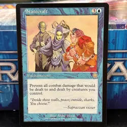 MTG Statecraft Mercadian Masques Rare NM Unplayed - Image 1
