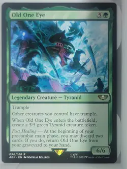 1x Old One Eye NM-Mint, English Commander: Universes Beyond: Warhammer 40,000 MT - Image 1