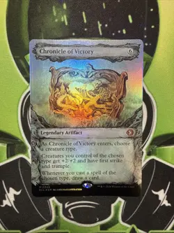 Chronicle of Victory - FOIL Showcase - MTG Lorwyn Eclipsed - Mythic - 0346 NM - Image 1