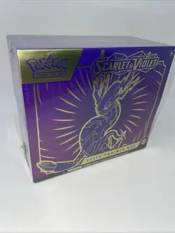 2023 Scarlet & Violet Base Set Elite Trainer ETB Miraidon Factory Sealed - Image 1
