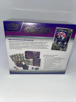 2023 Scarlet & Violet Base Set Elite Trainer ETB Miraidon Factory Sealed - Image 3