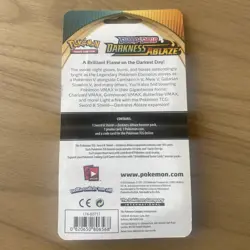 Pokemon TCG Darkness Ablaze Pikachu Blister Pack - Mewtwo Holo Coin - New Sealed - Image 2