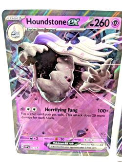 Houndstone ex 162 Jumbo Cards Holo Pokemon Promo Near Mint - Image 1