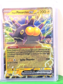Hop's Pincurchin ex 068/217 Ascended Heroes Double Rare NM/M Pokemon TCG - Image 1