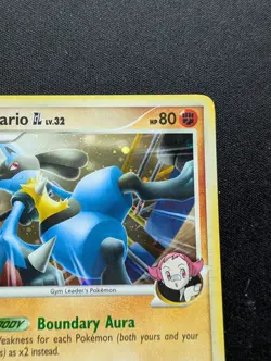 Mint Pokemon Lucario GL Holo Card 8/111 Rising Rivals - Image 3
