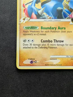 Mint Pokemon Lucario GL Holo Card 8/111 Rising Rivals - Image 4