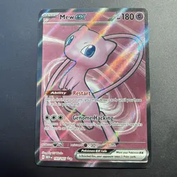 Pokemon Scarlet and Violet 151 Mew EX Ultra Rare Card NM-Mint 193/165 - Image 1
