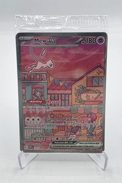 Mew ex SVP 053 Pokemon TCG Scarlet Violet 151 Black Star Promo Full Art SEALED - Image 1