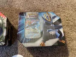 Pokemon Tyranitar & Empoleon V Strikers Tin Factory sealed Lot Of 2 - Image 3