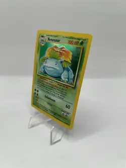 Pokemon TCG Venusaur Holo 18/130 Base Set WOTC Unlimited 2000 - MP - Image 4