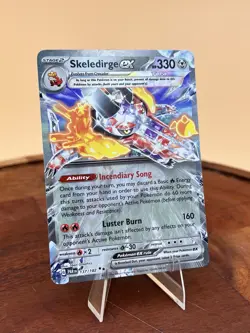 Skeledirge ex Holo 137/182 - Pokemon TCG - Sv04: Paradox Rift - NM - Image 1