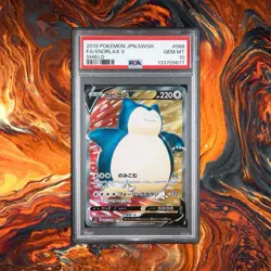 PSA 10 Pokemon Snorlax V 066/060 S1h: Shield Holo Japanese - Image 1