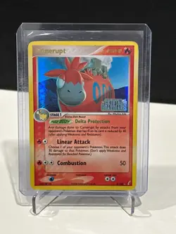 Camerupt 3/100 STAMPED Reverse Holo- Pokemon EX Crystal Guardians- MP - Image 1