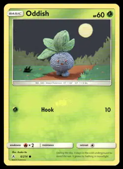 Pokemon Oddish (6) SM - Unbroken Bonds #6/214 - Image 1