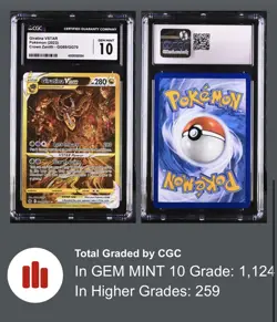 Pokemon Giratina VSTAR GG69/GG70 Crown Zenith: Galarian Gallery Holo CGC 10 - Image 3