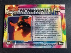 1999 Topps Pokemon The First Movie THe Proposition 5 Black Logo - Image 2