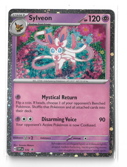Pokemon TCG Sylveon SVP172 Black Star Promo Cosmos Holo NM - Image 1