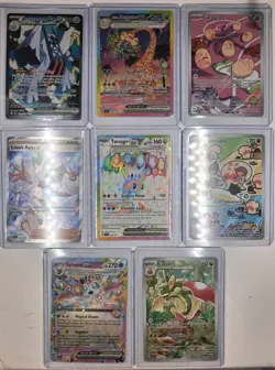 Pokemon TCG SV:Surging Sparks Lot Of 8 Nm(SIR, IR,UR,DR) - Image 1