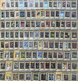 YuGiOh Huge Bandai Carddass 1998 OCG 1st + Gen Collection Double Sleeved Yugi - Image 1
