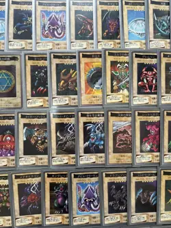 YuGiOh Huge Bandai Carddass 1998 OCG 1st + Gen Collection Double Sleeved Yugi - Image 4