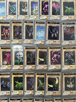 YuGiOh Huge Bandai Carddass 1998 OCG 1st + Gen Collection Double Sleeved Yugi - Image 5