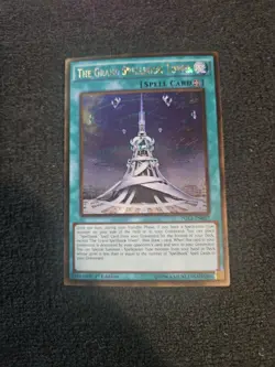 Yugioh - The Grand Spellbook Tower PGL2-EN057 1st ed Gold Rare - Image 1