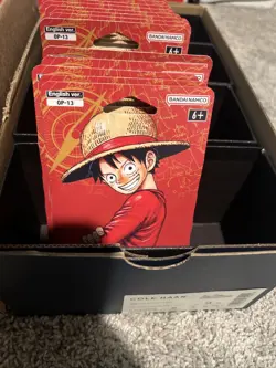 OP-13 ONE PIECE Carrying On His Will Sleeved Boosters x 10 packs ENGLISH - Image 1