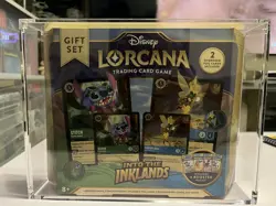 Disney Lorcana into the inklands gift set sealed acrylic case - Image 1