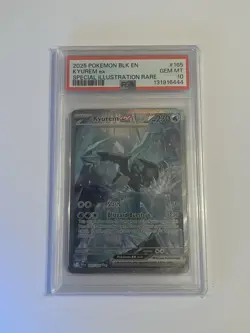 Kyurem EX Card 165/086 English Black Bolt SIR PSA 10 Gem Mint Pokemon TCG PSA 10 - Image 1