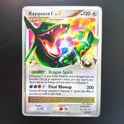 Rayquaza C LV. X 146/147 Holo Rare Supreme Victors Pokemon Card - Image 1