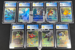 VSTAR Universe Art Rare AR Set Of 9 CGC Graded Cards Pokemon (2022) Japanese - Image 1