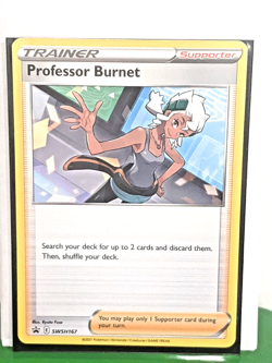 Professor Burnet SWSH167 SWSH: Sword & Shield Cards Regular *Black Star Promo* - Image 1