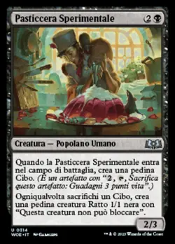 MTG EXPERIMENTAL CONFECTIONER 314 FOIL EXC - PASTICCERA SPERIMENTALE - WOE X IT - Image 1